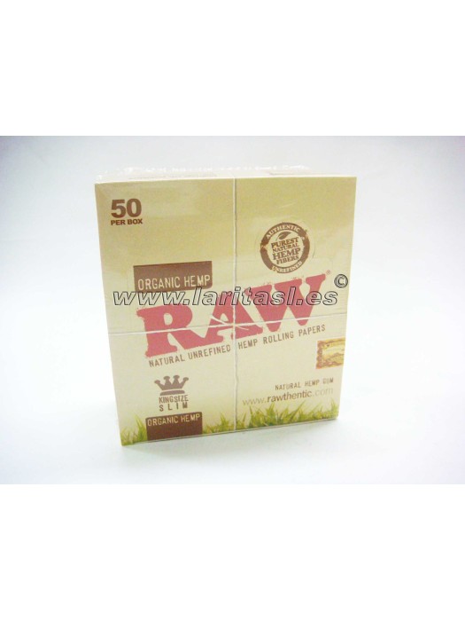 Papel Raw King Size (largo) Orgánico